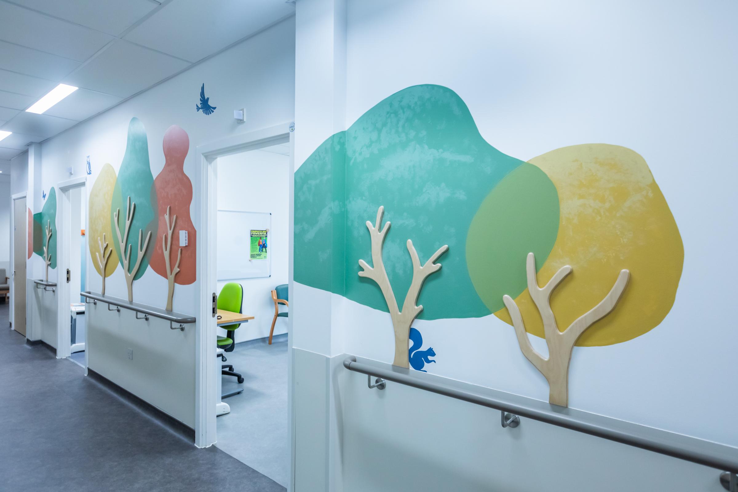 Speech and language therapy rooms at the East Lothian Community Hospital have been transformed
