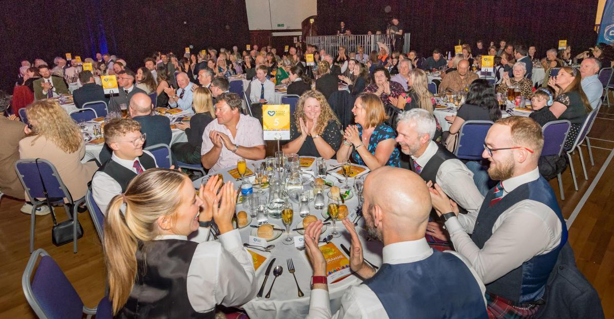 East Lothian Couriers first-ever Community Awards proved a great success. Image: Gordon Bell