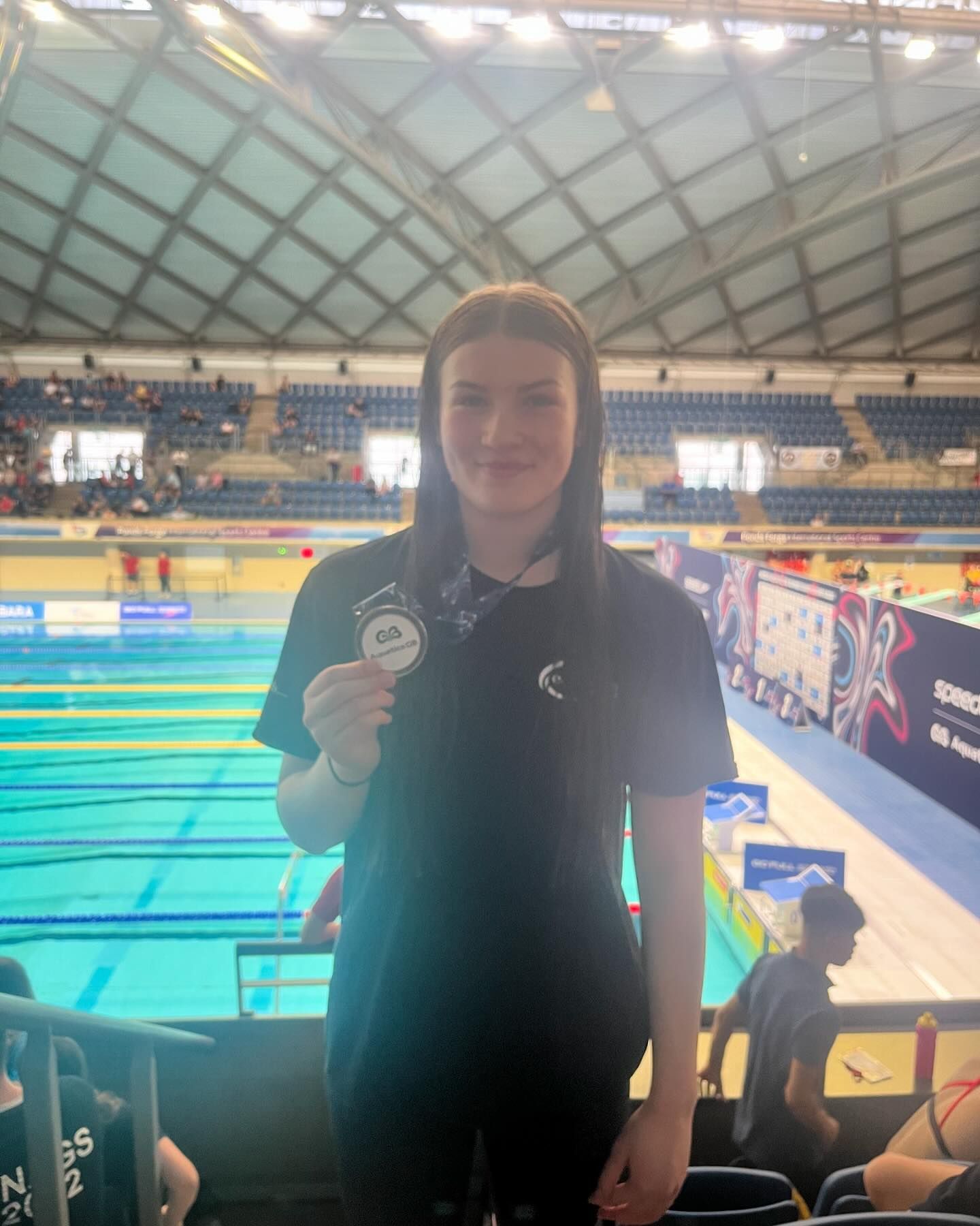 Zara Krawiec returned from Sheffield with two medals